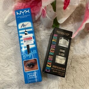 NYX Vivid Brights Matte Liquid Eyeliner - Blue